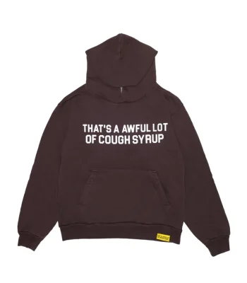 Thats A Awful Lot Of Cough Syrup Hoodie in front side